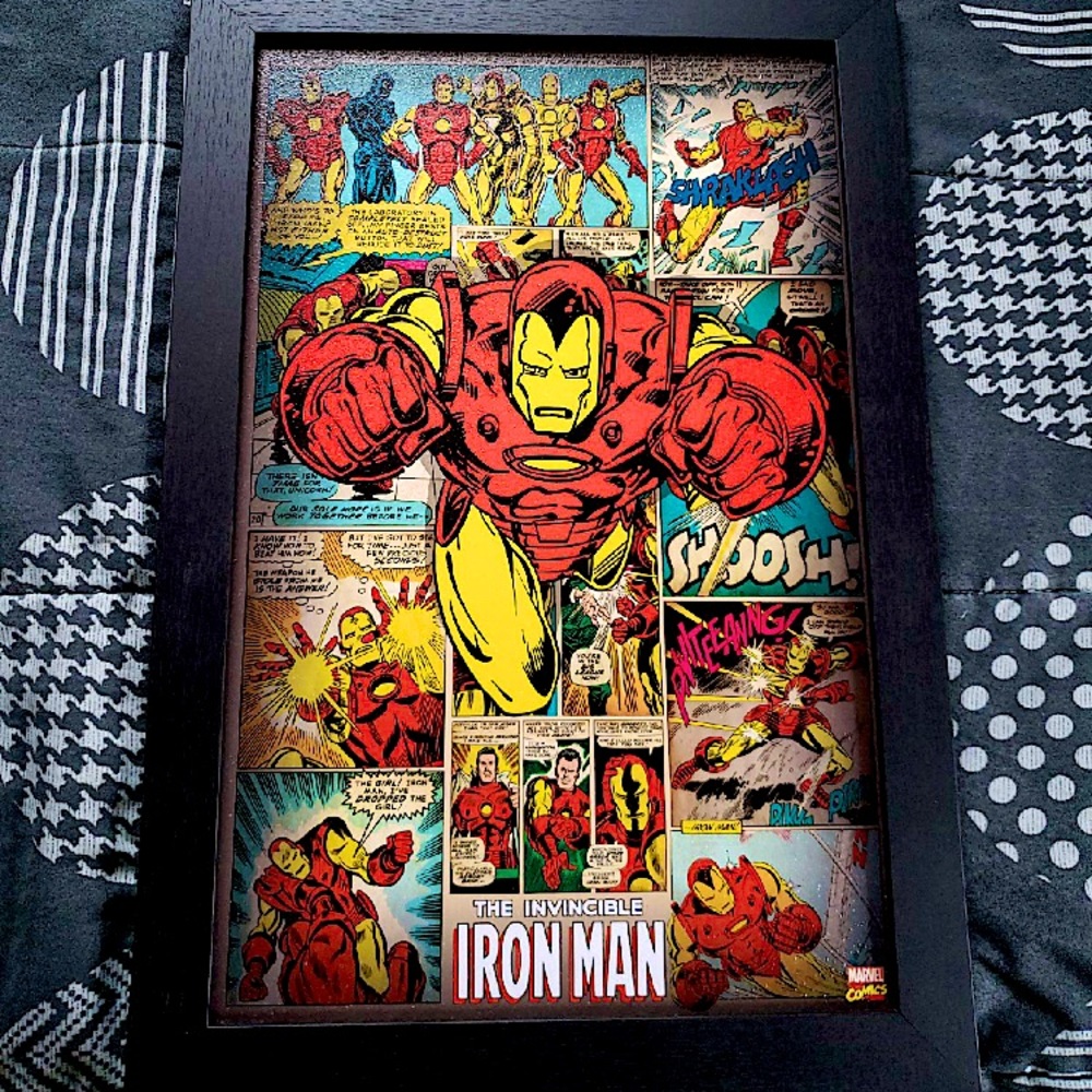 The Invincible Iron Man Marvel Comics Poster